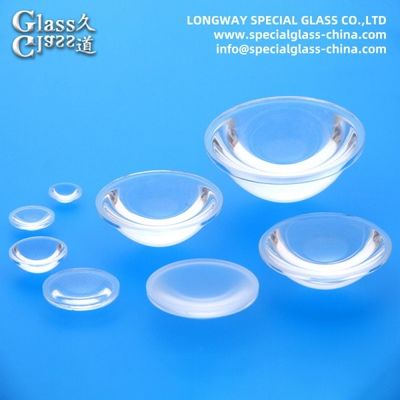 Οπτικό γυαλί borosilicate Led κάλυψη φακούς για φακό φακούς φακού