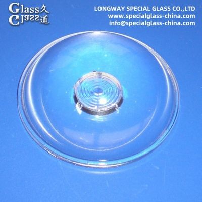Προσαρμοσμένο οπτικό γυαλί borosilicate διάχυσης Led κάλυψη φακούς για φακούς φωτός Led