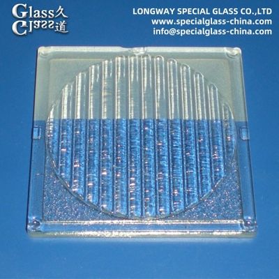 Επεξεργασία με αμμοβόληση επιφάνειας γραμμικά γυάλινα φακούς για φακούς λαμπτήρα Spotligh