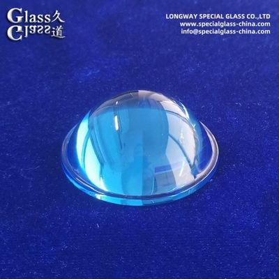 Οπτικά διαυγές γυαλί βοροσιλικίου Led Aspheric Lens για ανώτερο έλεγχο δέσμης