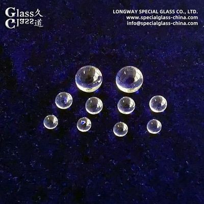Bk7 Οπτική γυάλινη σφαίρα φακού για οπτική ίνα σύνδεση & collimation