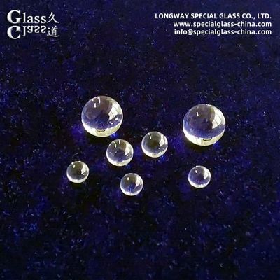 Bk7 Οπτική γυάλινη σφαίρα φακού για οπτική ίνα σύνδεση & collimation