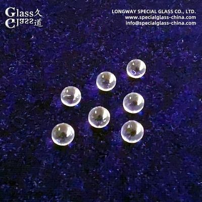 Bk7 Οπτική γυάλινη σφαίρα φακού για οπτική ίνα σύνδεση & collimation