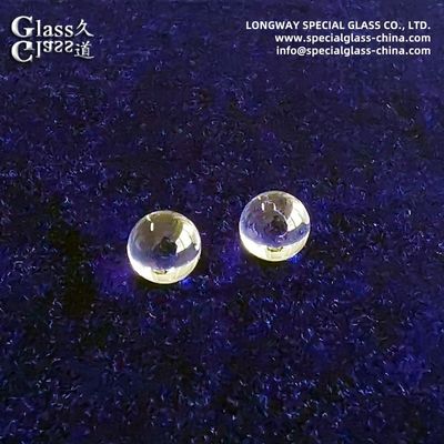 Bk7 Οπτικές γυάλινες σφαίρες φακών για οπτική ίνα σύνδεση και μικροσκοπικές κάμερες