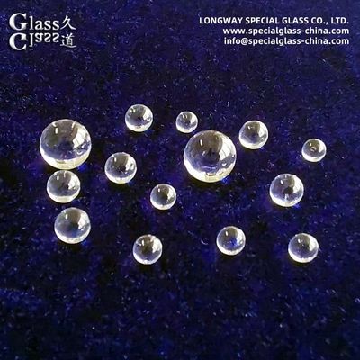 Bk7 Οπτική γυάλινη σφαίρα φακού για οπτική ίνα σύνδεση & collimation