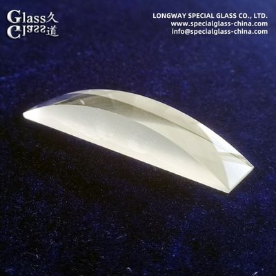 N-Bk7 Οπτικό γυαλί Κονβές κυλινδρικό φακό για ιατρική απεικόνιση