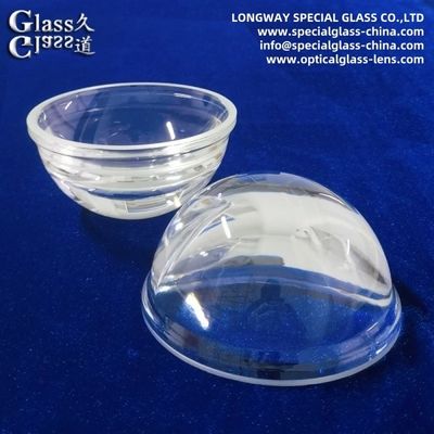 Επικάλυψη φωτισμού από ανθεκτικό στα UV βροσιλικικό γυαλί για βιομηχανικές εφαρμογές φωτισμού